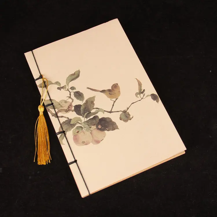 

China's retro romantic Soviet line loading book blank inner page laptop exquisite handbook student office stationery products