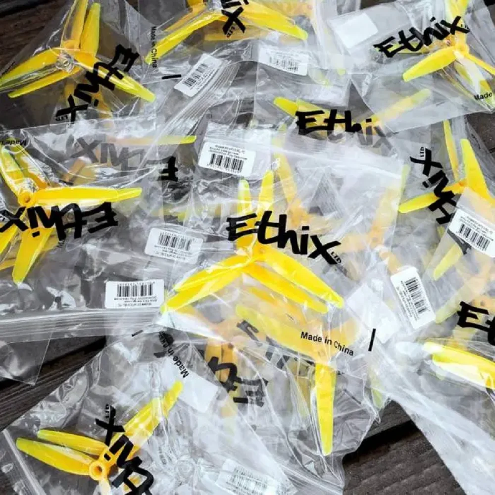10 пар HQprop Ethix P3.3 Mango Lassi (2CW+2CCW) — поликарбонат thumbnail 2
