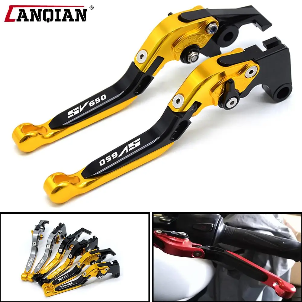 

11.11 For SUZUKI SV 650 SV 650S SV650 SV650S KATANA 1999-2009 Motorcycle Accessories CNC Adjustable Folding Brake Clutch Levers