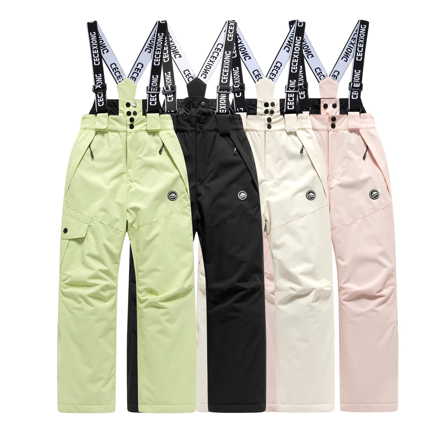 Children's ski pants Winter Outdoor Ski Pants Windproof Waterproof Warm Snowboarding Snow Sports Boys&Girls Skiing Pants