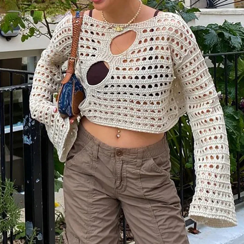 Рисунок 5 - Y2K Укороченный трикотажный топ с вырезами