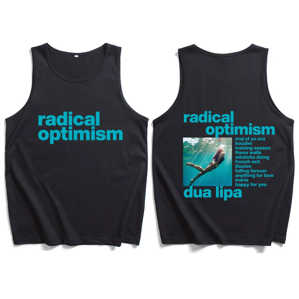 

Dua Lipa Radical Optimism 2024 Shirts Vest Tank Tops T-Shirt Man Woman Tops Sleeveless Shirts