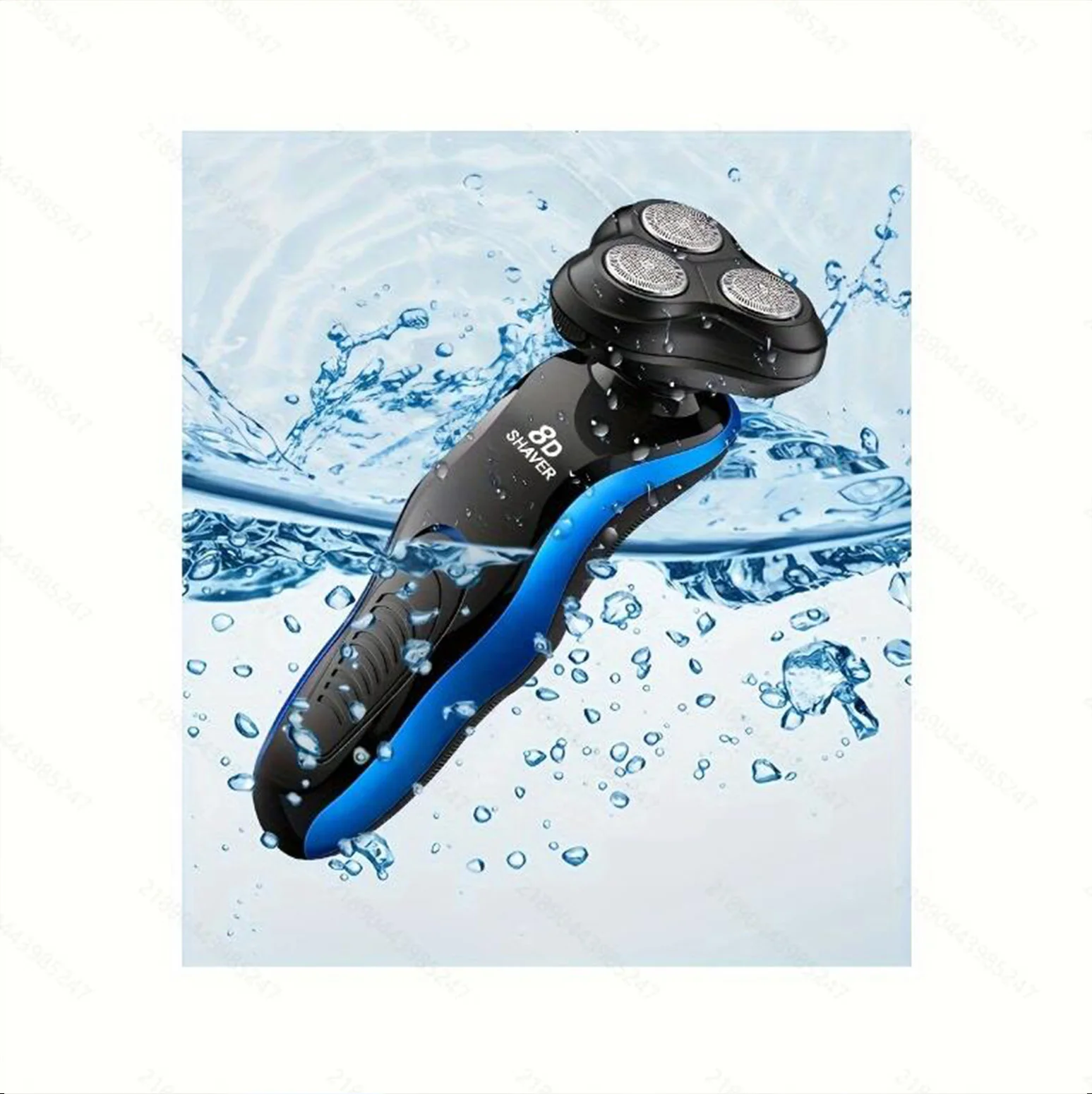 Electric Shaver 1pc Multifunctional four-in-one electric shaver 4 washable beard shaver rechargeable men's USB rechargeable