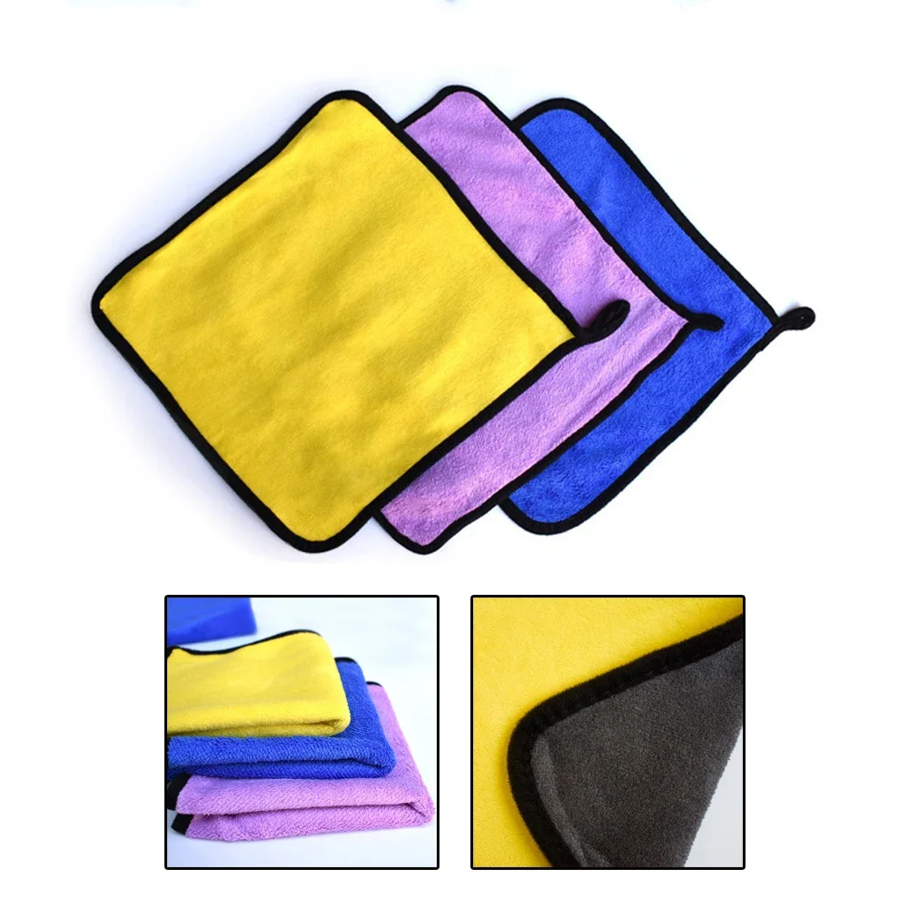 

Fishing Towel Thickening Non-stick Absorbent Outdoors Sports Wipe Hands Double-sided Fluff Soft Towel Fishing Accessories