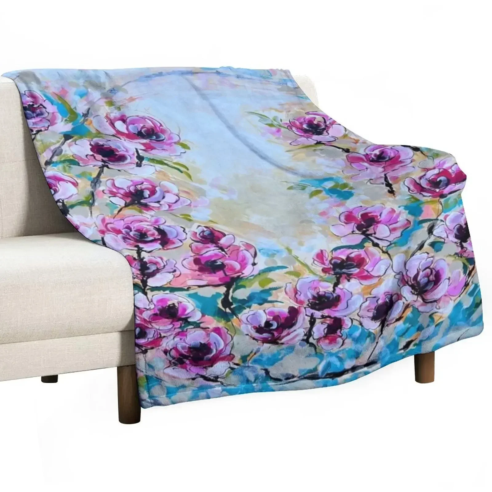 

Ring of Roses Throw Blanket manga Bed Luxury Thicken Decorative Sofa Blankets