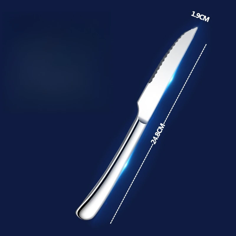 1PC/2PC/3PC Stainless Steel Knife and Fork Spoon Can Be Individually Set Western Dining Tableware Home Restaurant Banquet Hall