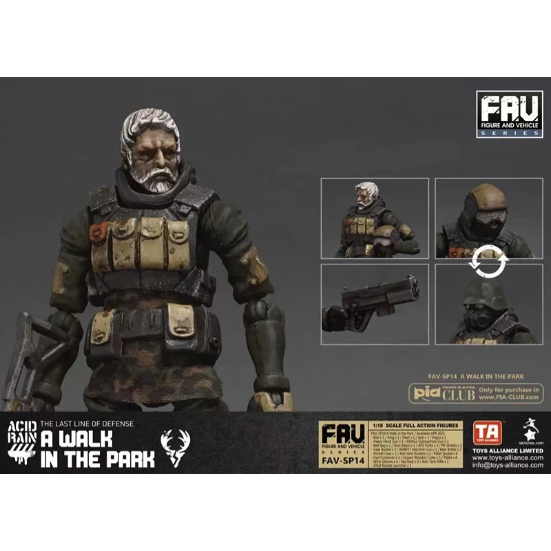 

Genuine Original Acid Rain 1:18 FAV-SP14 A Walk In The Park Bucks The Last Line of Defense Model Action Figure Doll Toy Gift