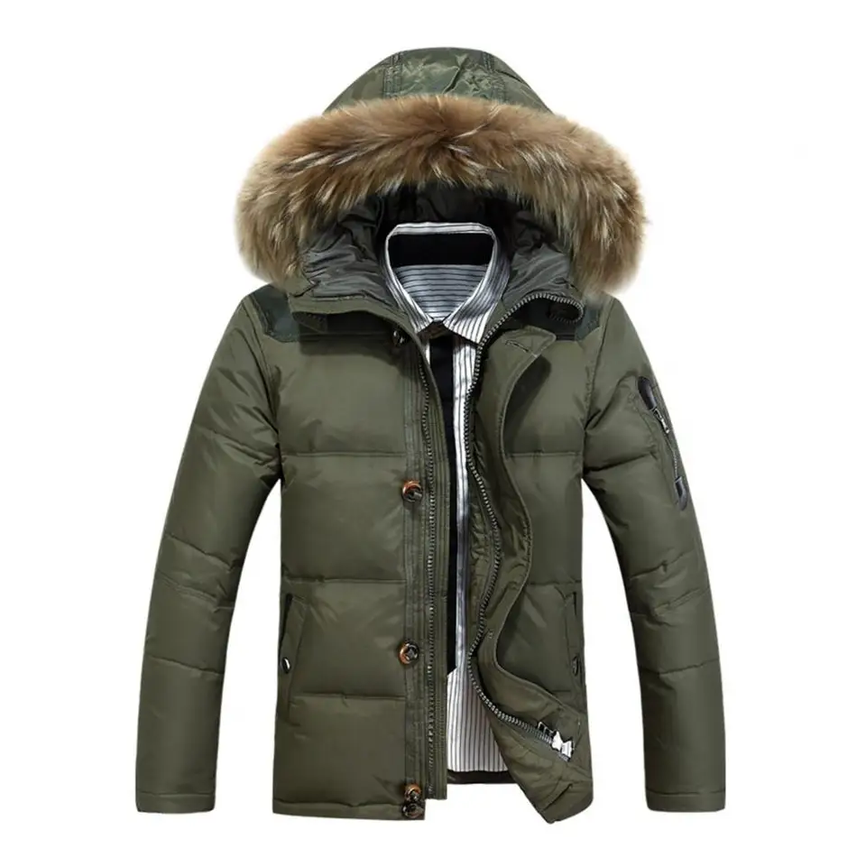 Puffer Jackets Winter Jacket With Best Down Feather Jacket Men