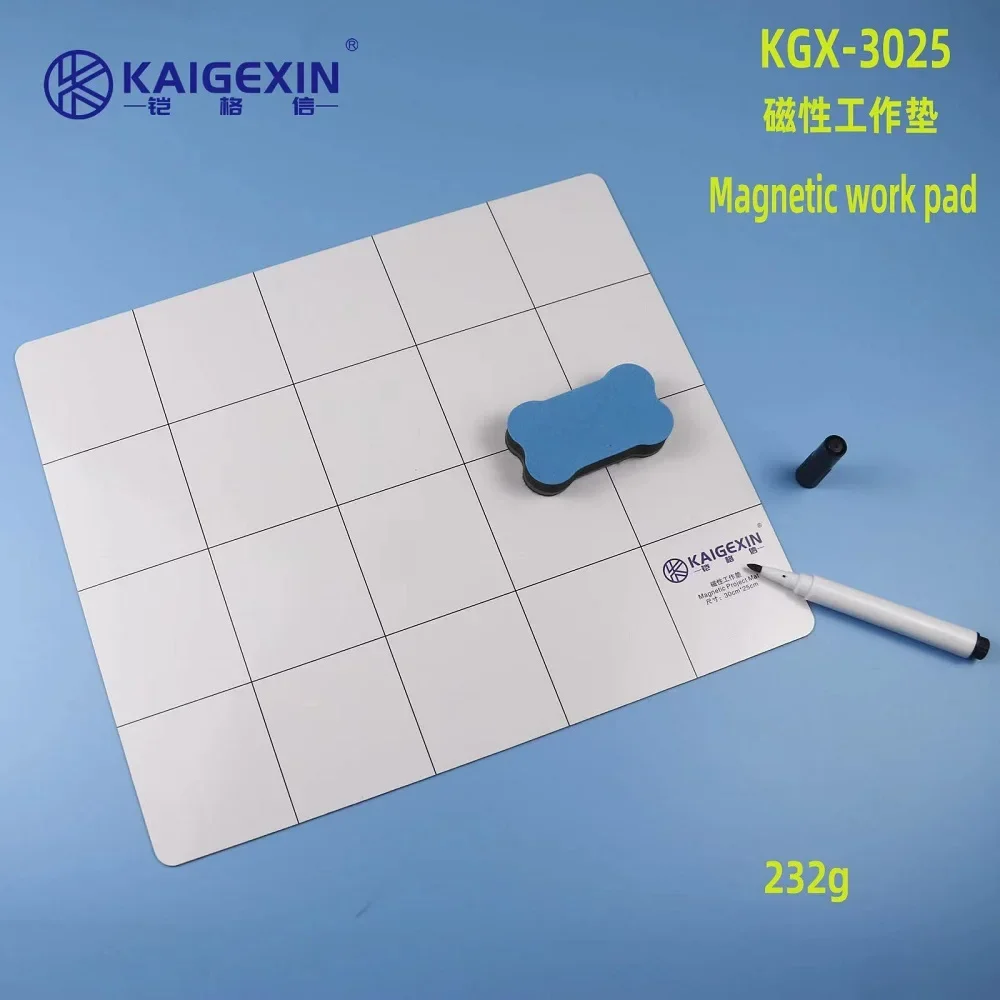 Kgx 30*25cm 25*20cm 마그네틱 패드 보관 작업 메모리 매트 나사 정렬 흡착 키퍼 전화 노트북 수리 도구 마커 펜