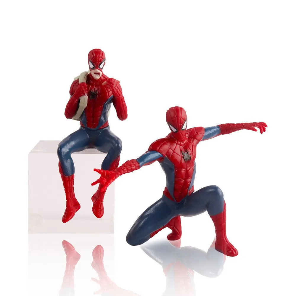 Superhero Action Figure (7-9cm), Anime Collectible Mini Model Toy, Gift for Fans - 5
