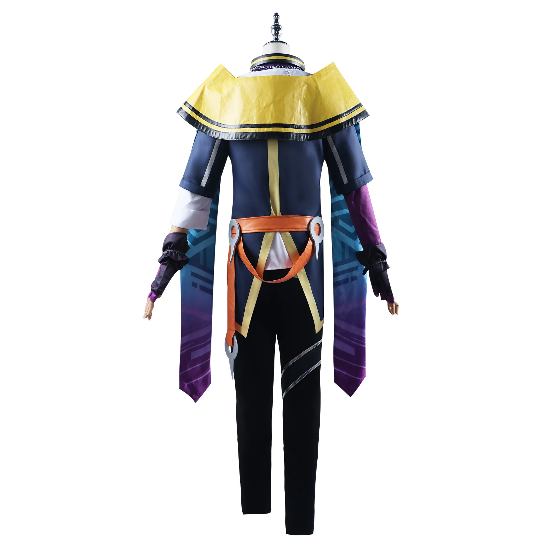 Game LOL Heartsteel Cosplay Aphelios Costume Headset Wig Shoes Uniform Men Women Carnival Halloween Party Outfits Synthetic Hair 78