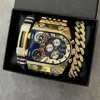 Top Brand Gold Quartz Wrist Watch Waterproof