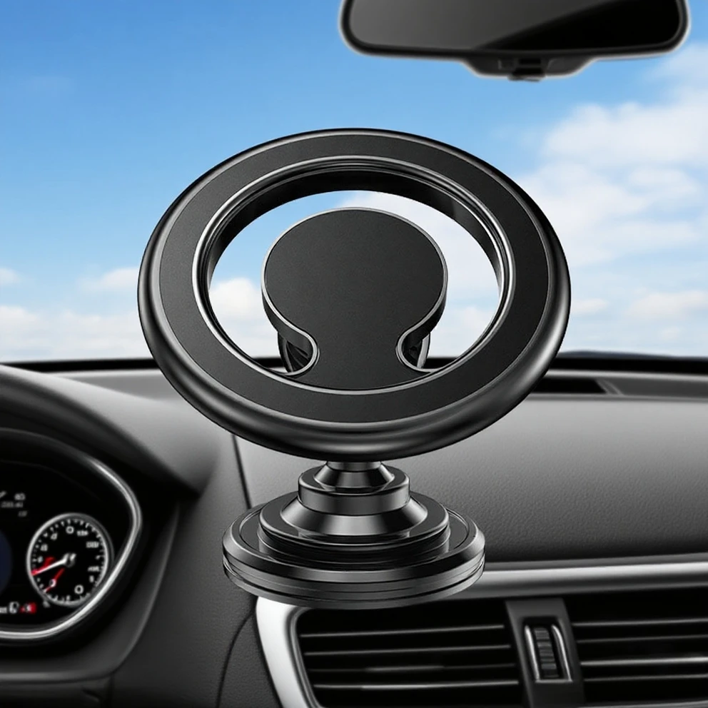 Magnetic Phone Holder 360&deg;Rotatable For iPhone 16-12 Samsung S24 Xiaomi 15 Instrument Panel Air Outlet GPS Phone Stand Mount