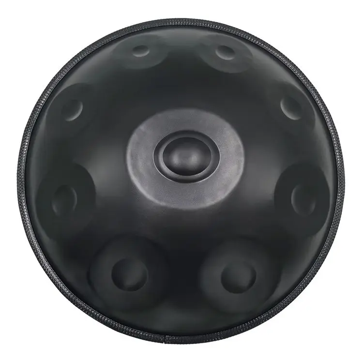 

ASTEMAN Handpan Performers Series Black 9 Note Process Snare Drum Drums Set Musical Instrument Professional Made