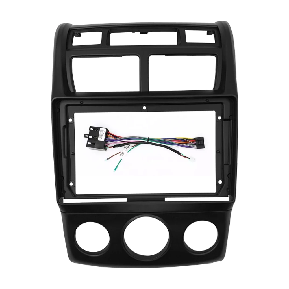 2 Din Car Radio Fascia Frame 9 ġ  ŰƮ KIA SPORTAGE 2005-2009 ȵ̵ ÷̾  Ŀ ׷ г  GPS