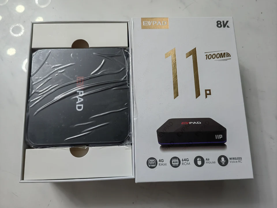 Evpad-Android 12 TVボックス,オリジナルストア,4GB, 64GB,韓国,日本