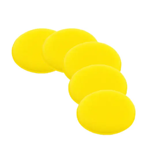 1/2/5Pcs Car Foam Sponge Wax Applicator Cleaning Detailing Pads Car Waxing Polishing Pad 10cm Car Wash Care Cleaning Kit - Image 8