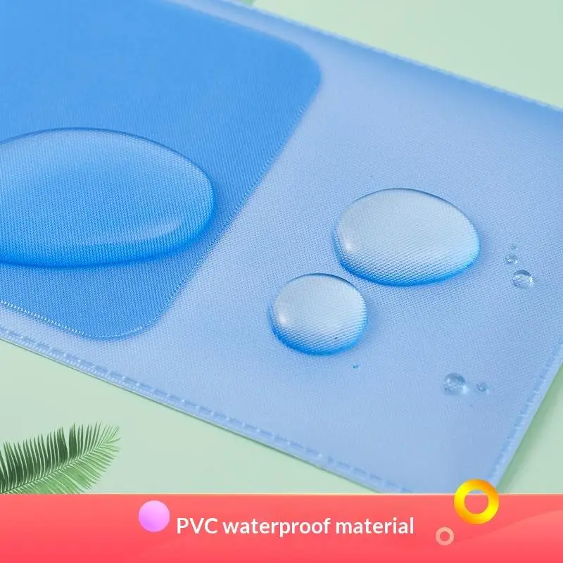 10 개/대 누출 방지 PVC 펜 포켓 파우치 간호사 의사 의료 문구 용 멀티 컬러 잉크 방지 펜 삽입 가방