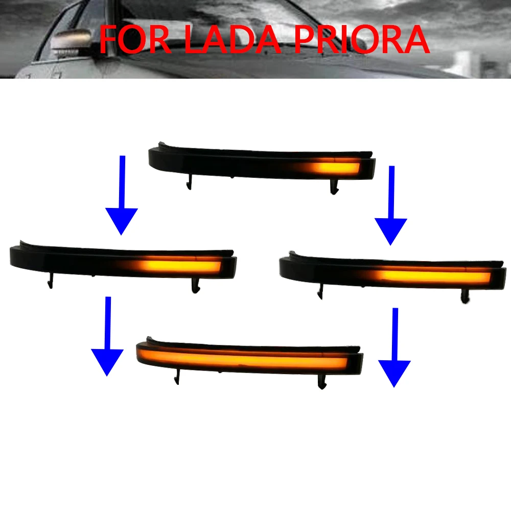 Lada Priora 2170 (2007-2018) �� 2X, Lada 2110-2112 �ڵ��� ���̵� �̷� ����, LED ���̳��� ���� ���õ�, ���� ǥ�� �����