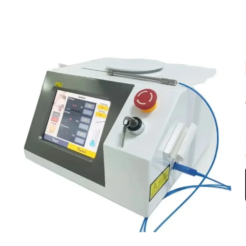 

Диодный лазер Lipolisis 1470 нм, коммерческая фототерапия, оптоволоконная ручка для липосакции, раствор жира