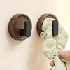 New Style Walnut Robe Hook Clothes Coat Hanger Household Decoration Rustproof Wooden Towel Hook Bathroom Accessories WB8135 1