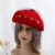 Women Fashion Winter Beret English Letter Sexy Netting Black Hats French Artist Warm Beanie Ladies All Match boina mujer 8