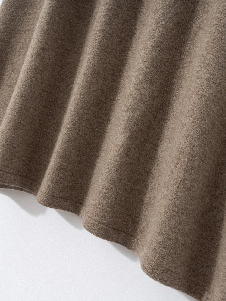 Korean Long Skirt Cashmere Detail 22
