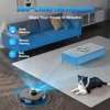 Smart Robot Vacuum Mop Self-Empty Base Mapping 60-Day Capacity Pets Hair Cleaner Carpet Hard Floors Technology Virtual Walls 3