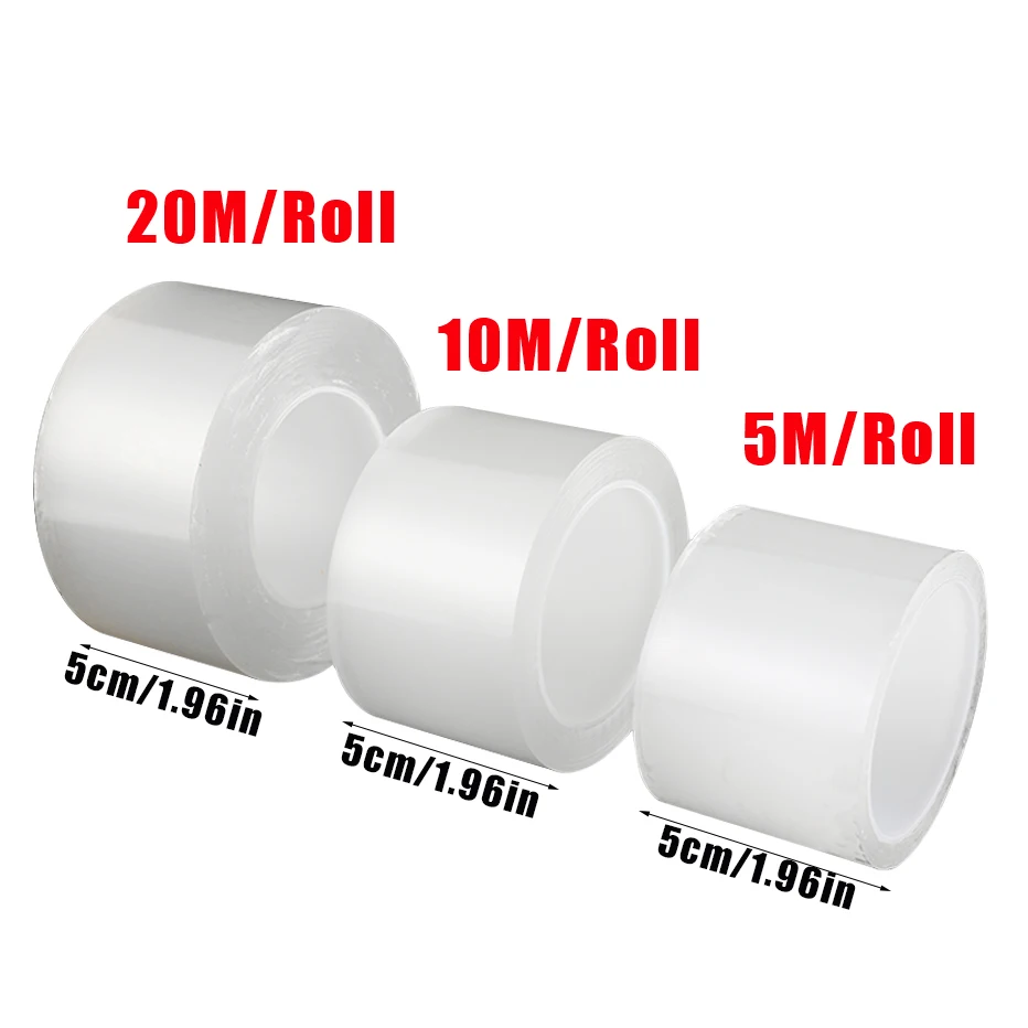 Ruban D'étanchéité Transparent Pour Fenêtre - 5,1 Cm X 10,1 M