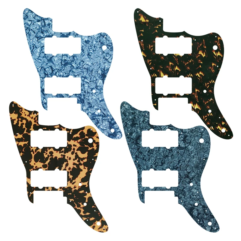 Pleroo Raschietto Di Ricambio Per Parti Personalizzate Per Us 2021 Squier Affinity Battipenna Per Chitarra Jazz Selezione Multicolore