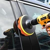 SEAMETAL 3/4/5 Inch Car Polishing Sponge Pads Kit Foam Pad Buffer Kit Polishing Wax Pads for Car Motorcycle Removes Scratches 5