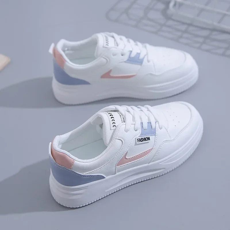 Platform White Casual Trainers Ladies Autumn Thick Sole Vulcanized Shoes Woman main image 0