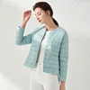 2024 New Spring Winter Women Liner Warm Down Jackets Ultralight Collarless Portable Female Padded Parkas O-Neck Puffer Overcoat 4