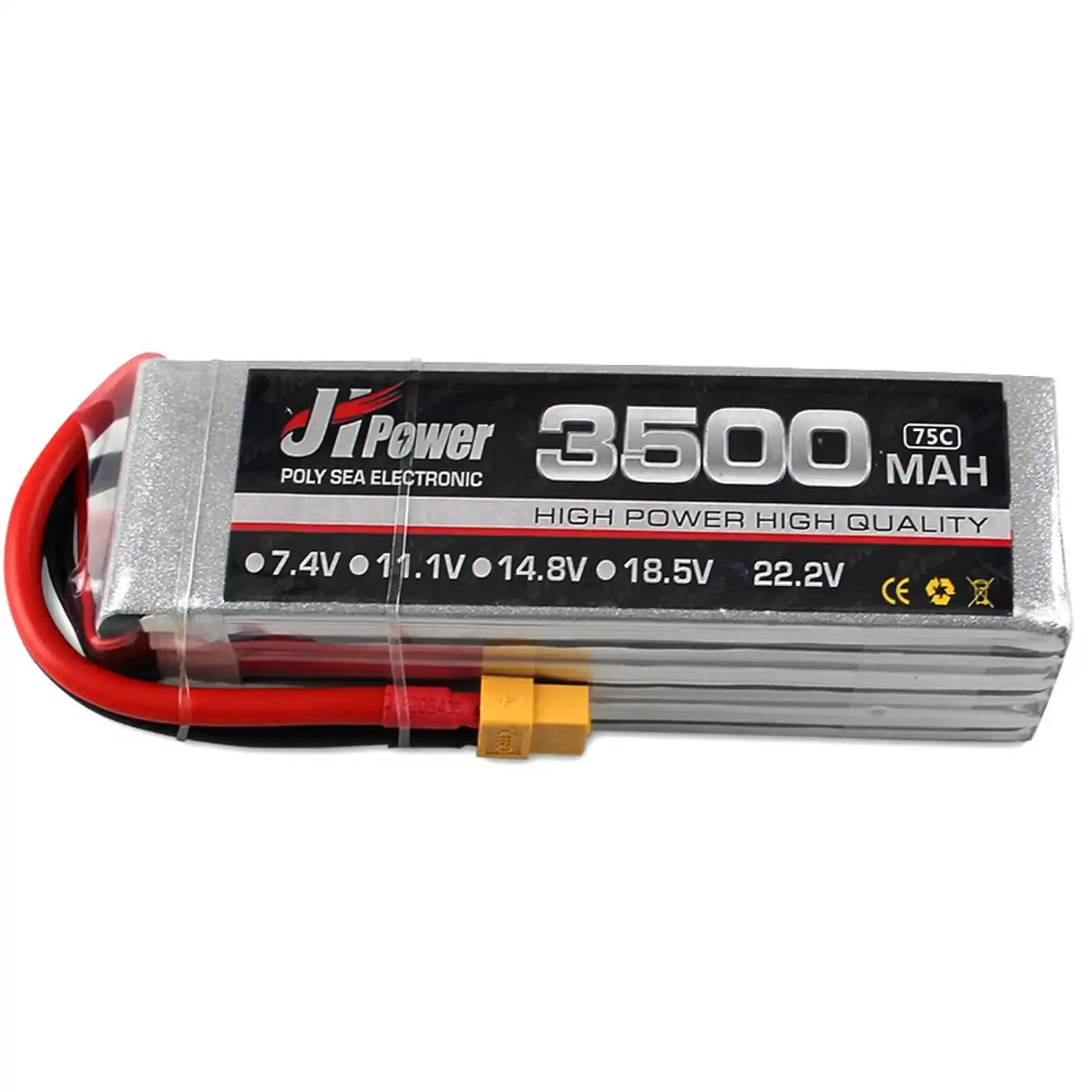 

LiPo 2S 3S 4S 5S 6S 3500mAh RC LiPo Battery 7.4V 11.1V 14.8V 18.5V 22.2V 25C 35C 75C for RC Car Helicopter Boat RC Drone XT60-T