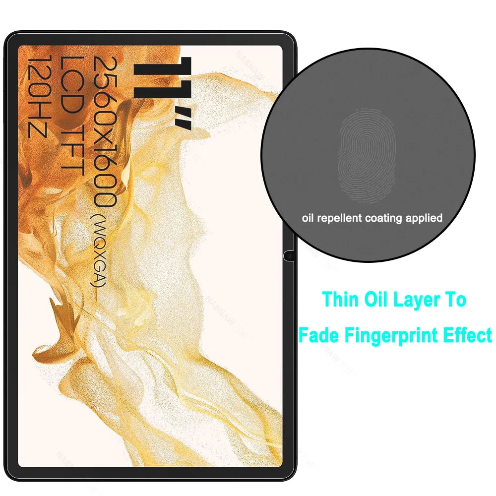 Protetor de Tela Oleophobic-Proof HD, Scratch Proof,
