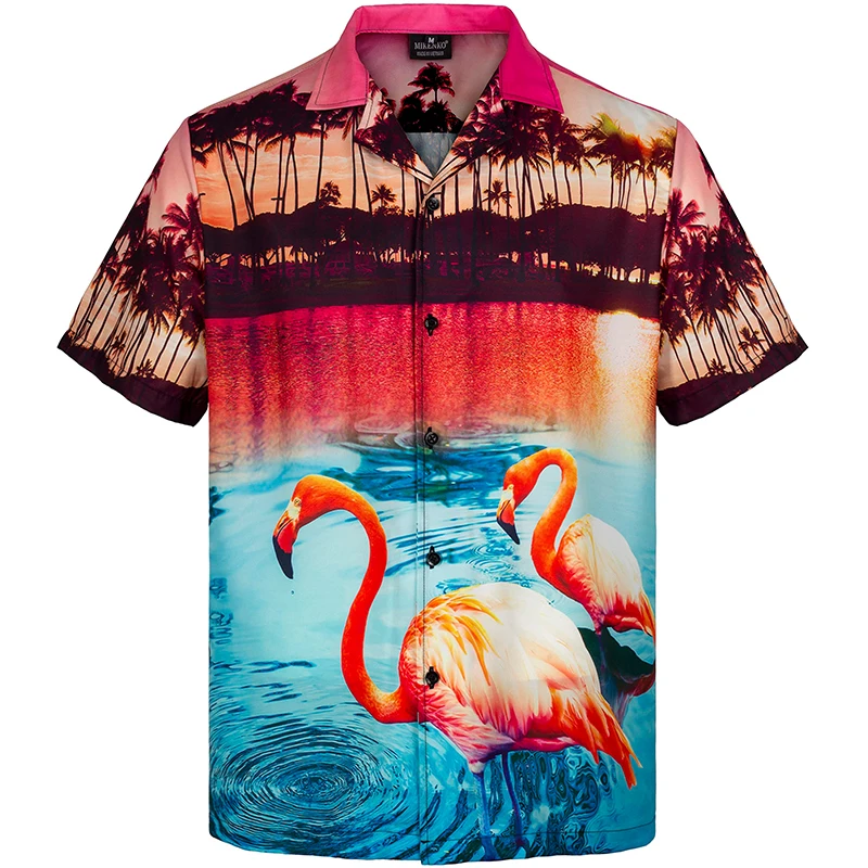 thumbnail image 1 of Camisa hawaiana con estampado completo de cerveza para hombre, camisas playeras de manga corta con botones, blusas de gran tamaño para hombre, ropa, 1 of 5