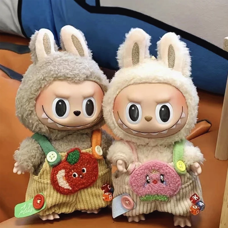Labubu Clothing 17cm Mini Plush Kpop Idol Doll Clothes Outfit Accessories