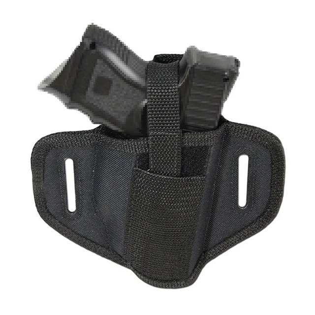 Étui en cuir pour pistolet tactique, avec ceinture de transport dissimulée,  étui universel pour pistolet Compact de grande taille - AliExpress