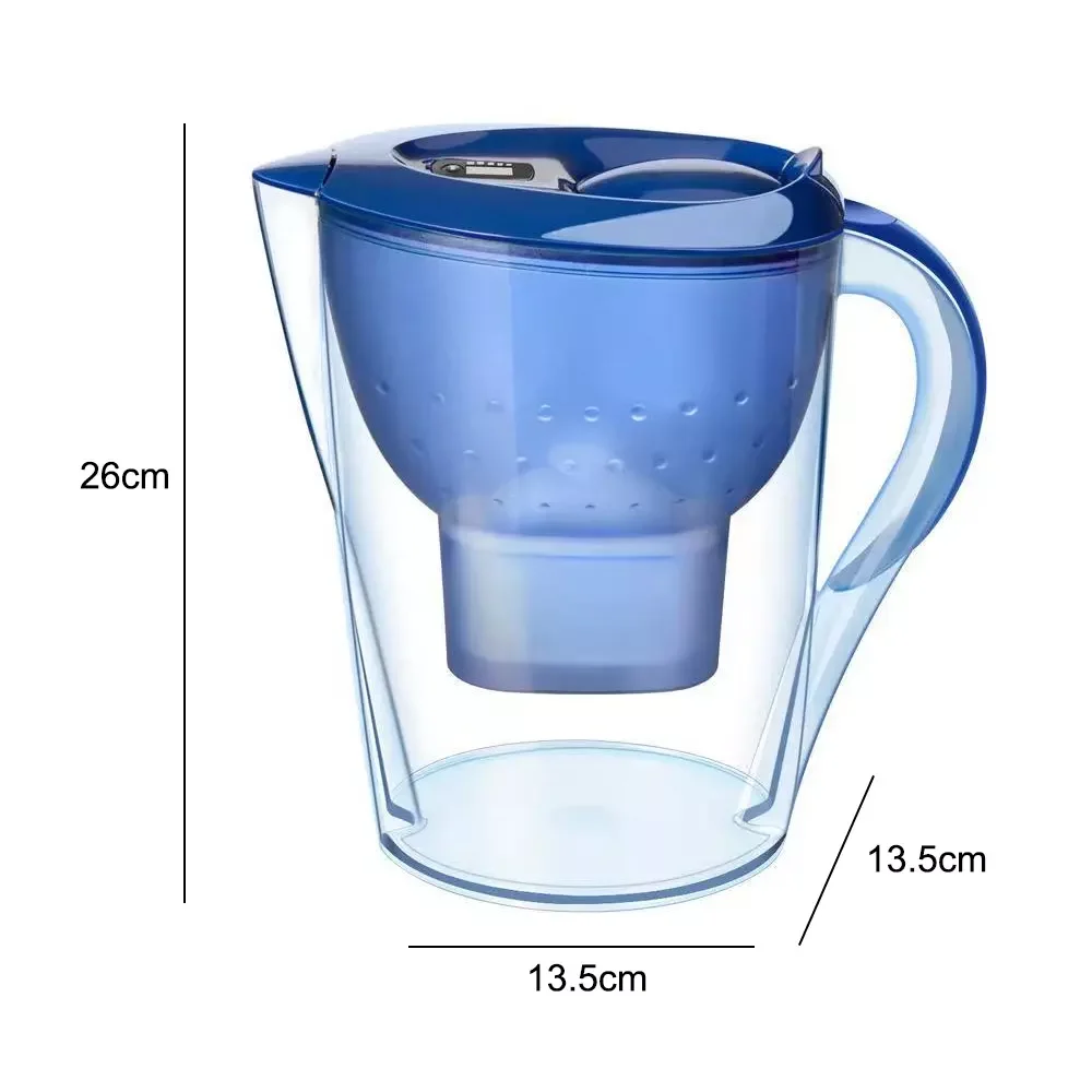 3,5L Tragbarer Haushaltswasserfilter-Kessel mit Filterelement Aktivkohlefiltertank Küchen-Wasserkessel – Detail 2