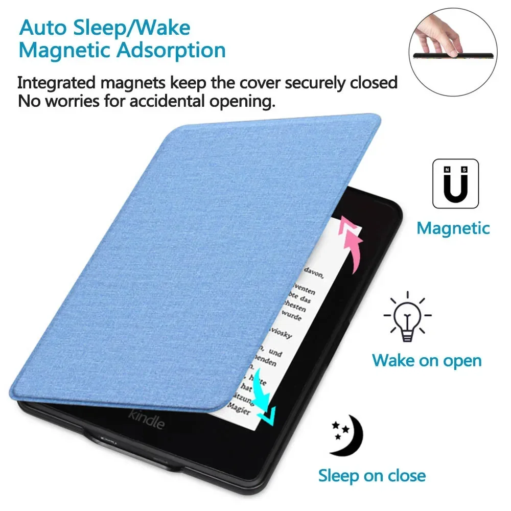 Handle Case Hand Strap Cover Pouch Accessories for Kindle Paperwhite Colorsoft 7 6.8 6 Inch 11th 12th Generation