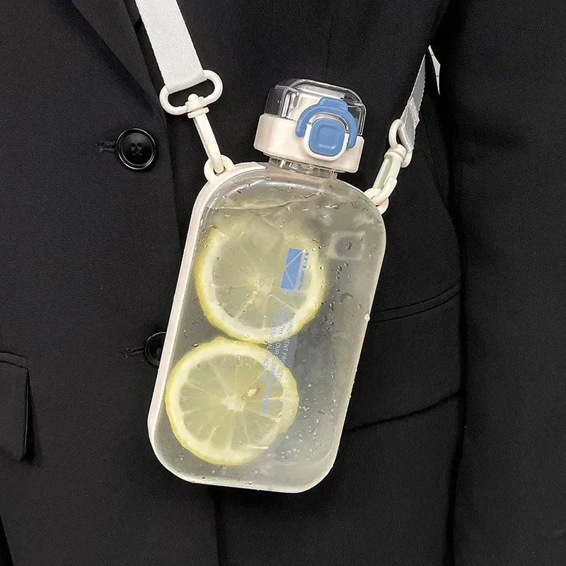 Flat Transparent Slim Travel Bottle 6
