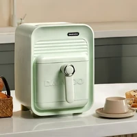 DAEWOO 220V Air Fryer Household 5L Non-stick Inner Multifunctional Smart Electric Fryer 1400W Oil-free Automatic Fryer 1