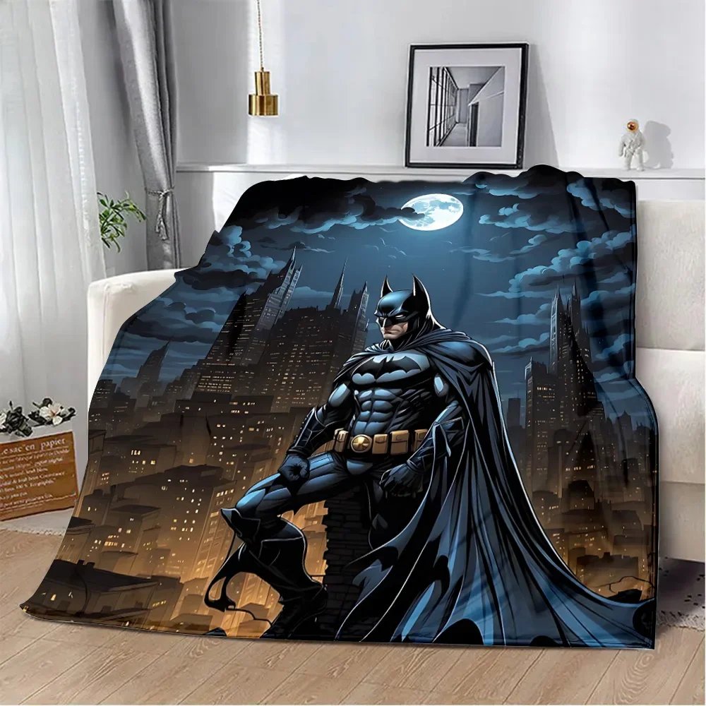 Vice City Batmans logo Printed Blanket Picnic Blankets Warm Blanket Soft and Comfortable Blanket Home Travel Birthday Gift 2