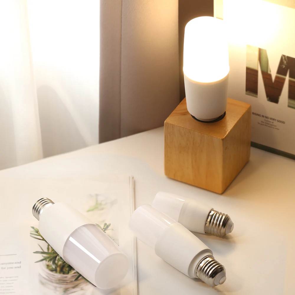 LED 전구 E27 에너지 절약 램프 AC 220V 9W 18W 28W 38W 가정용 실내 램프 LED 조명 봄빌라 스포트라이트 조명 램프