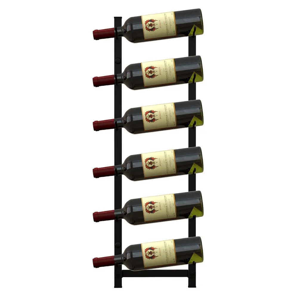 

Wine Racks Iron Creative Wine Holder Household Wall Mount Champagne Bottle Shelf Whisky Wine Rack Home Christmas Decoration