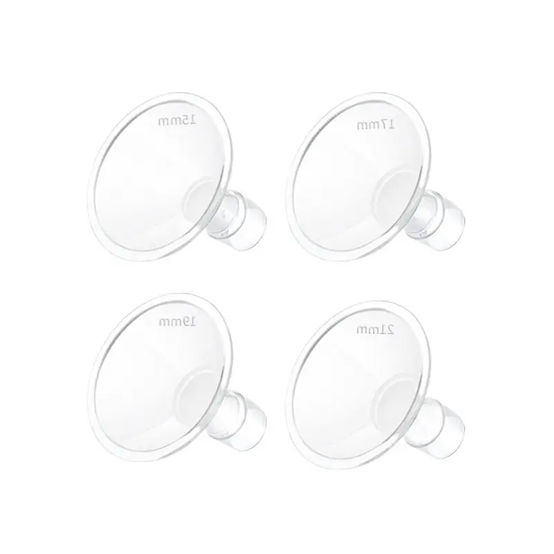 Compatible with Spectra Breast Pump accessories PP Flange 15mm 17mm 19mm 21mm BPA Free Food Grade Shield can size