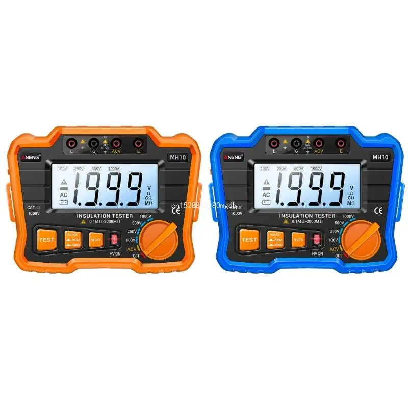 

Megger Megohmmeter Digital Insulation Resistance Tester Useful Dropship