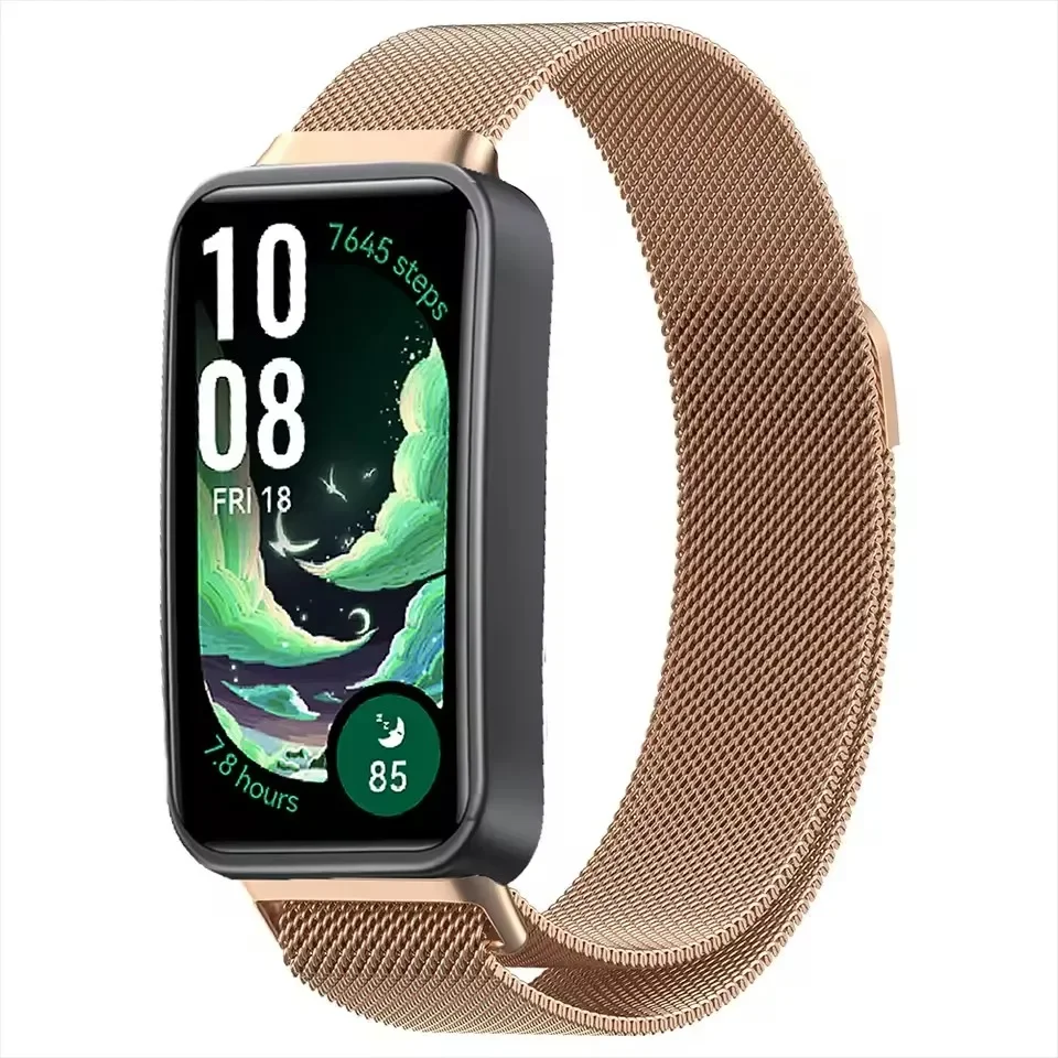 Magnetic Metal Milanese Loop Strap for Smartwatch - Elegant Bracelet Accessory