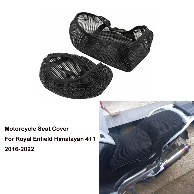 

Чехол для мотоциклетного сиденья Royal Enfield, гималайские чехлы на сиденья 411-2016, защитная подушка для сиденья, 3D сетчатая подушка для сиденья с Сотами