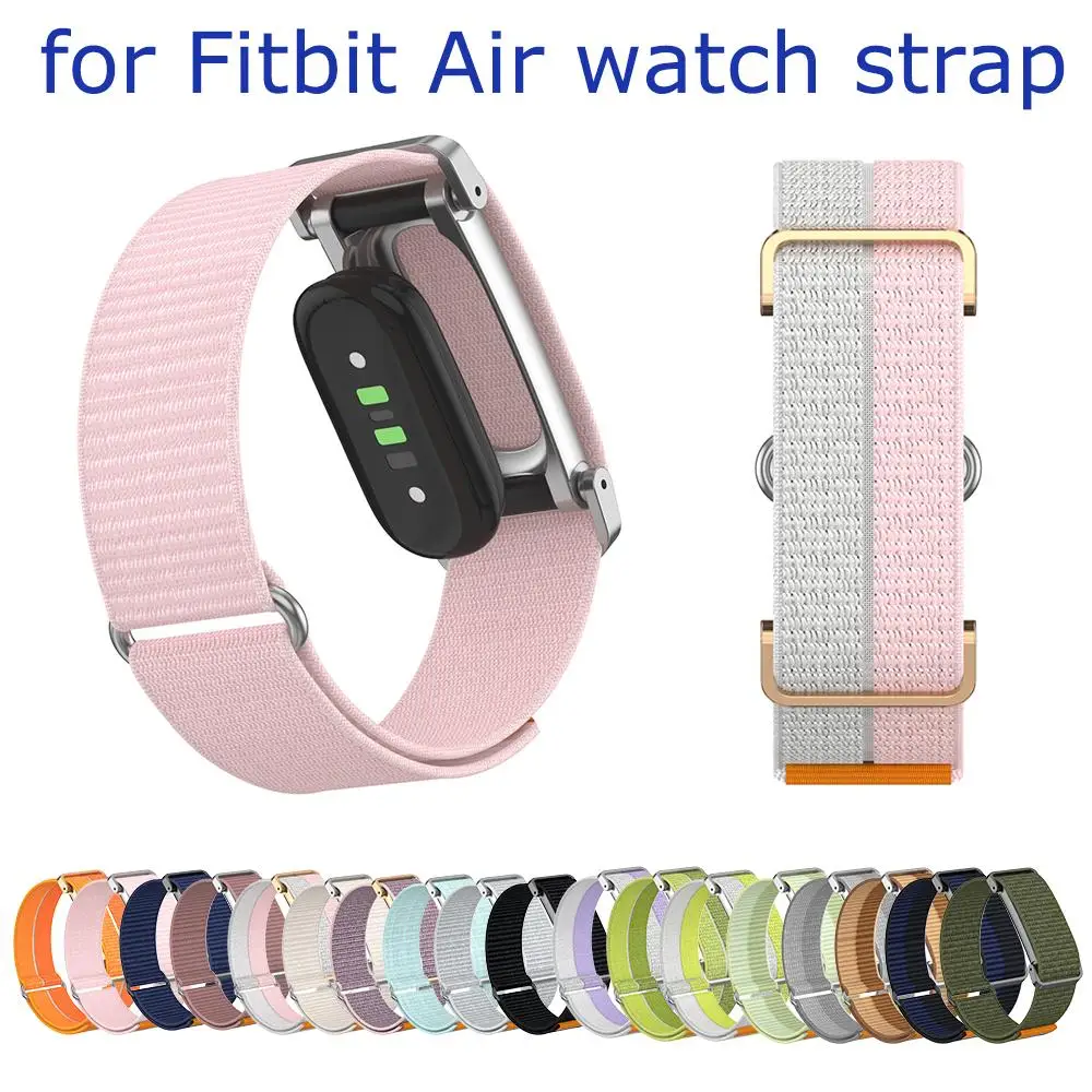 Breathable Woven Nylon Watch Strap with Adjustable Metal Frame – Sport Wristband